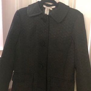 Max Sudio solid black coat (New with tags)